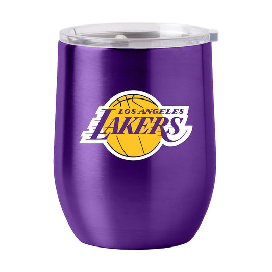 Los Angeles Lakers stainless steel curved drink tumbler