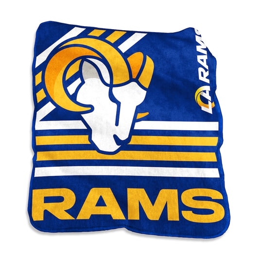 Los Angeles Rams Raschel throw blanket