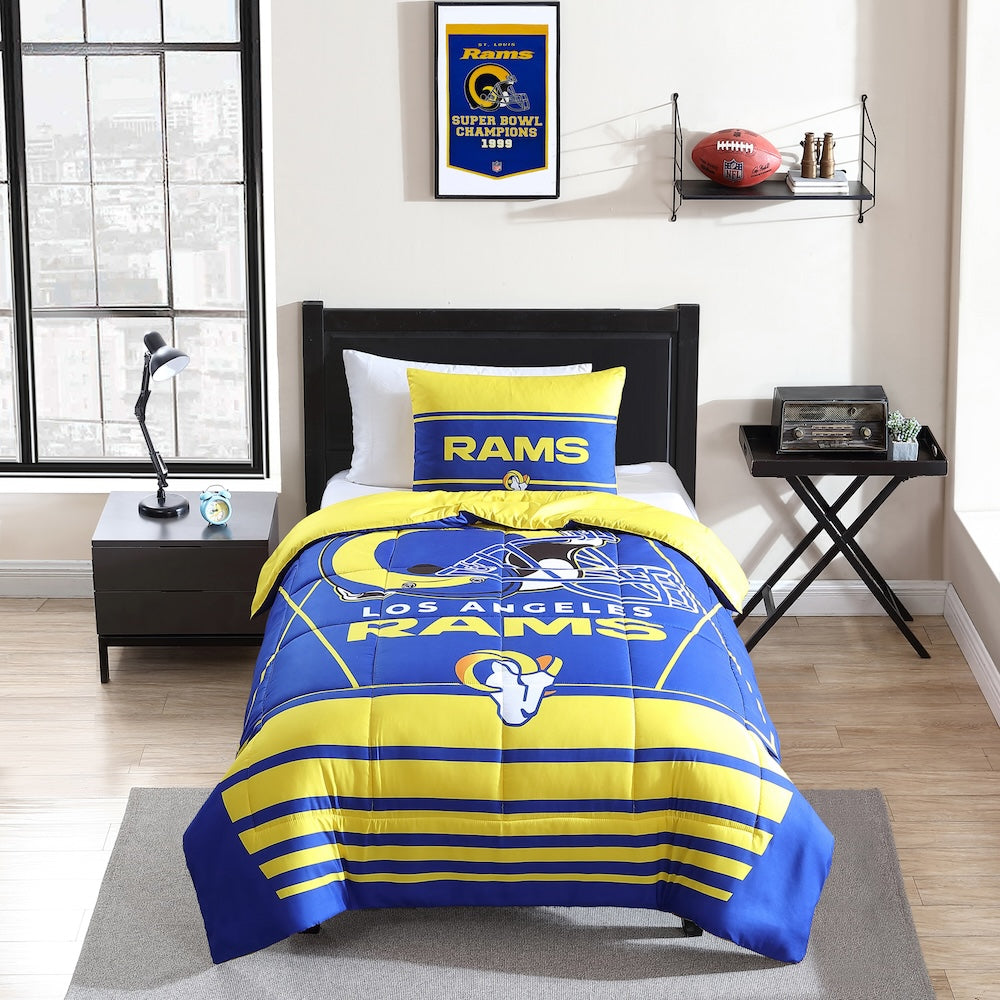 Los Angeles Rams twin size comforter set