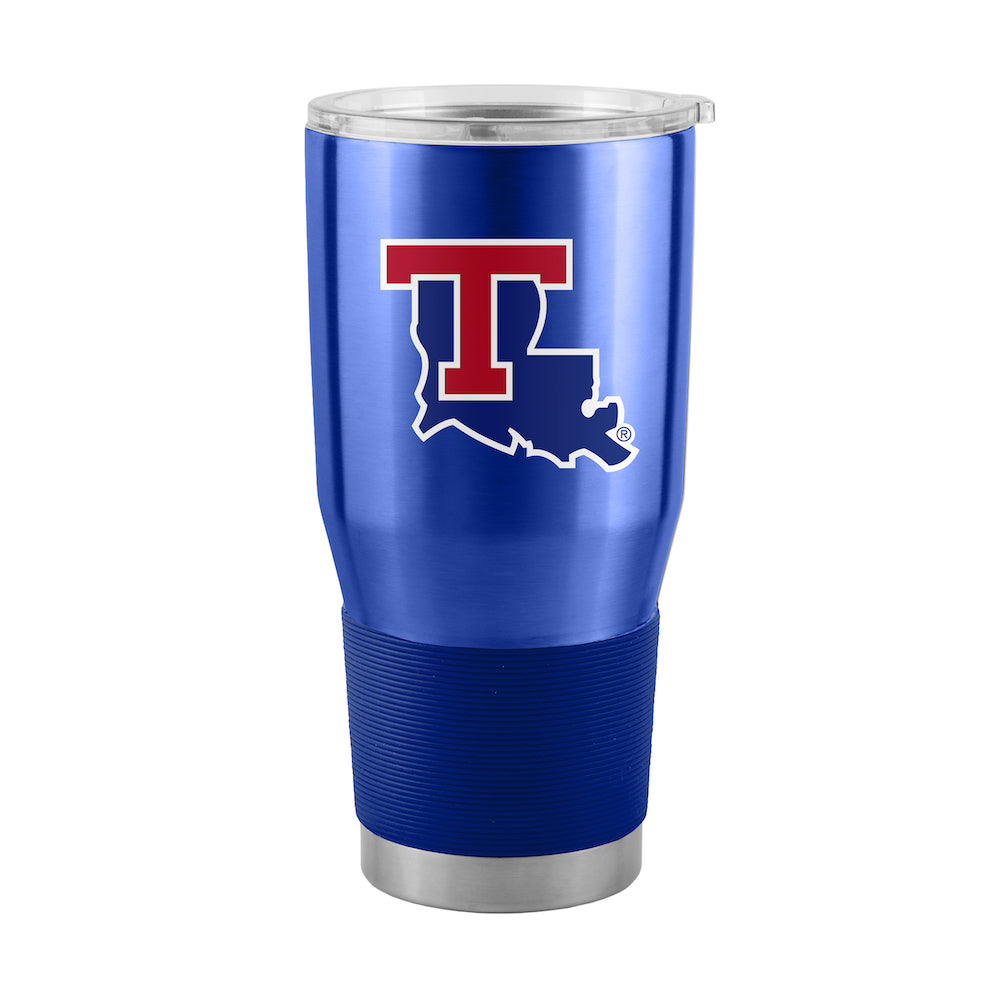 Louisiana Tech Bulldogs 30 oz stainless steel travel tumbler