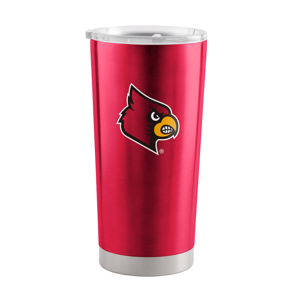 Louisville Cardinals 20 oz stainless steel travel tumbler