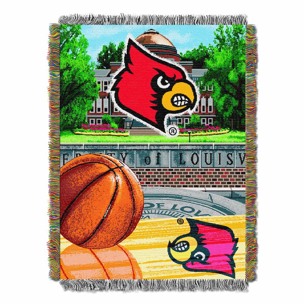 Louisville Cardinals woven home field tapestry