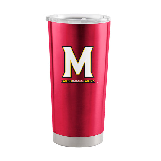 Maryland Terrapins 20 oz stainless steel travel tumbler