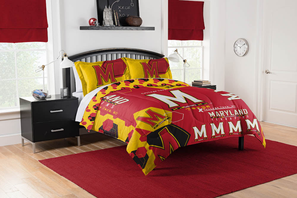 Maryland Terrapins queen size comforter set