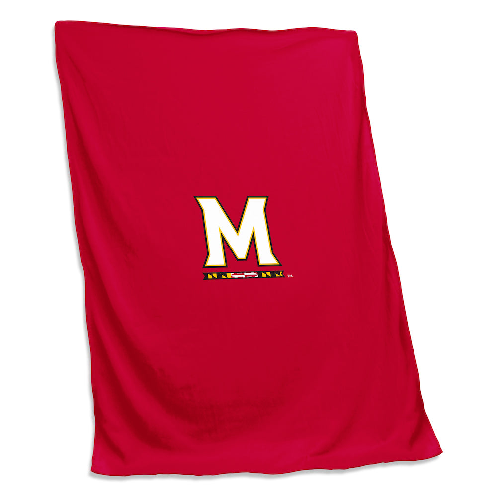Maryland Terrapins Sweatshirt Blanket