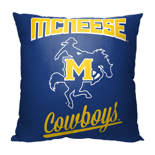 McNeese State Cowboys OFFICIAL throw pillow