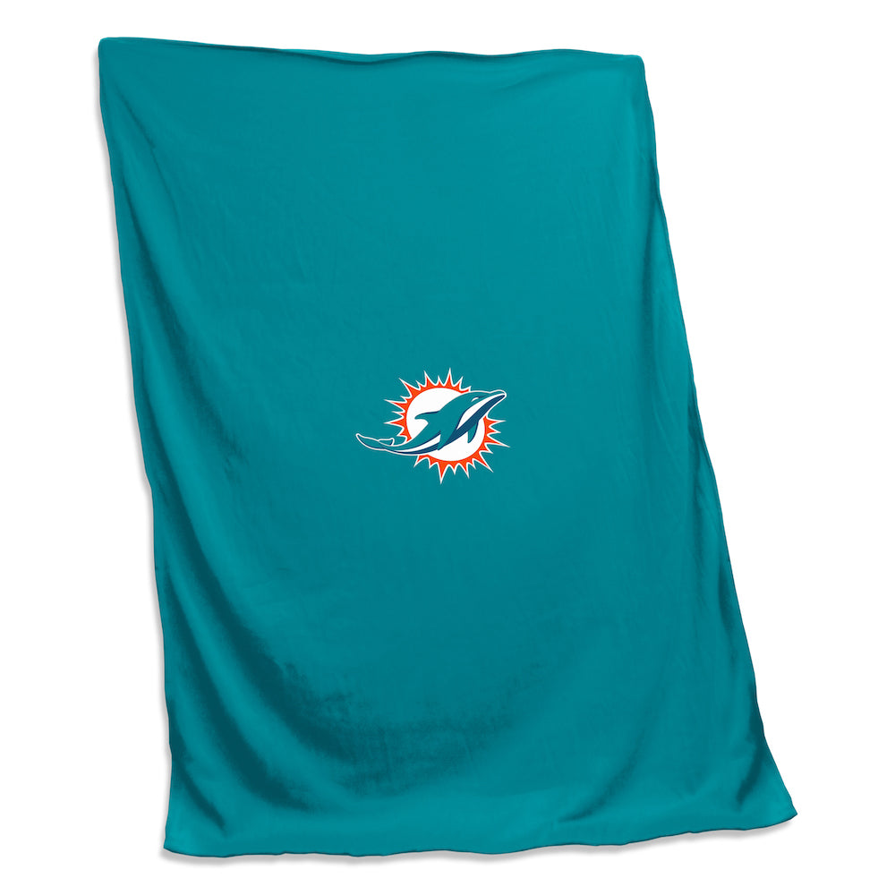 Miami Dolphins Sweatshirt Blanket