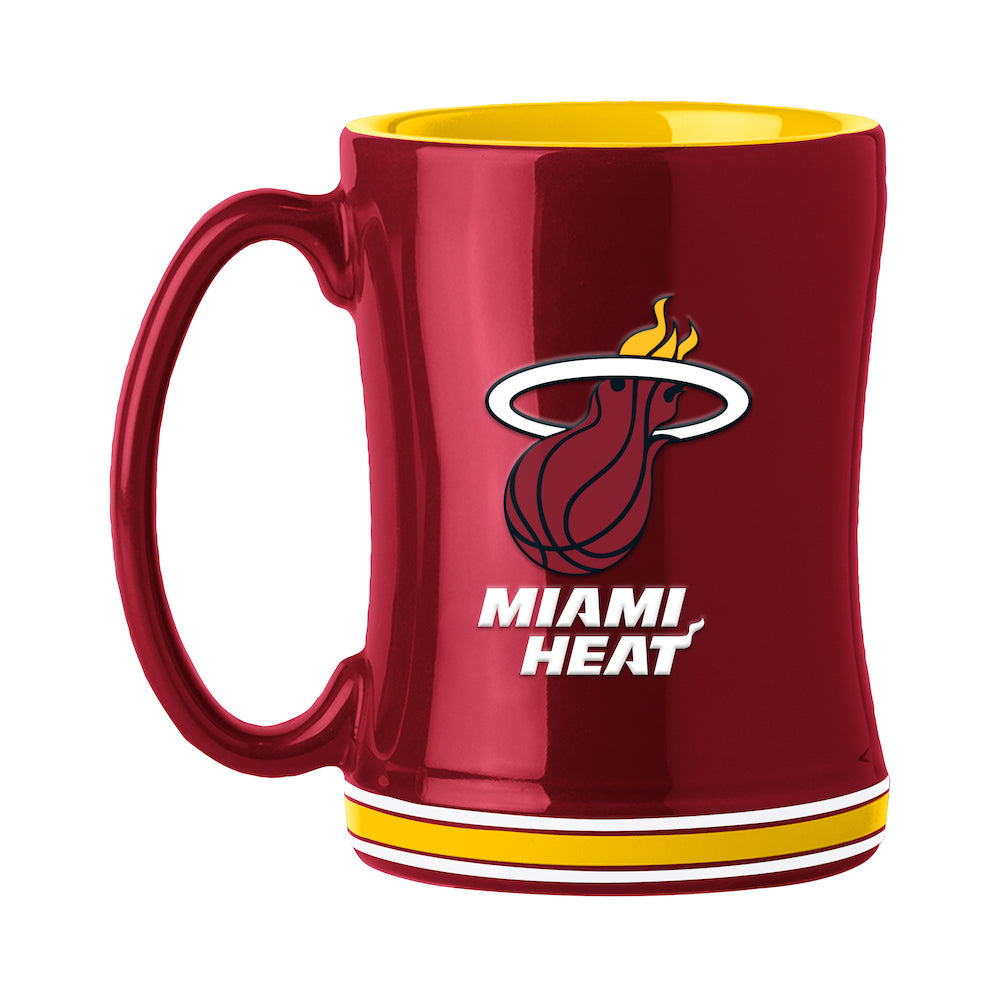 Miami Heat relief coffee mug