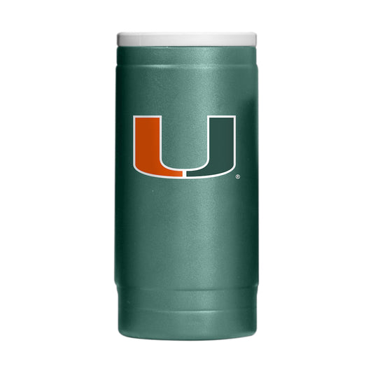 Miami Hurricanes slim can cooler