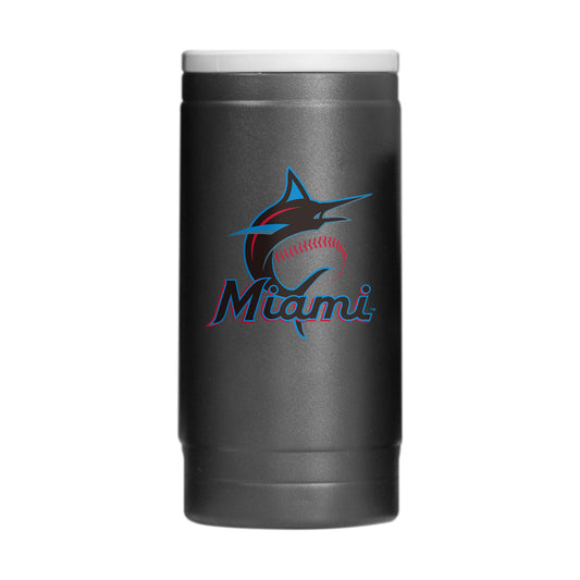 Miami Marlins slim can cooler