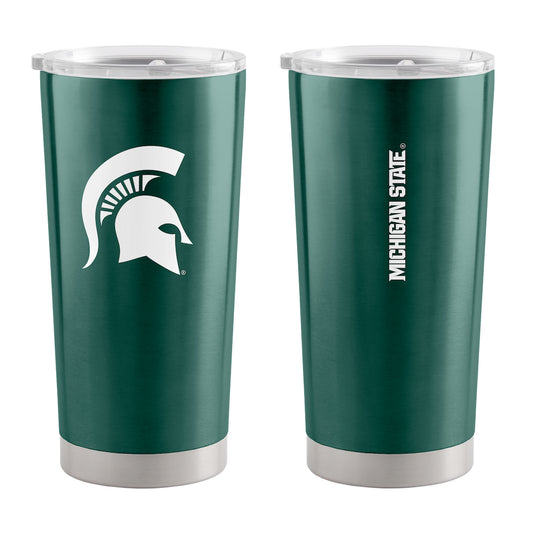 Michigan State Spartans 20 oz stainless steel travel tumbler