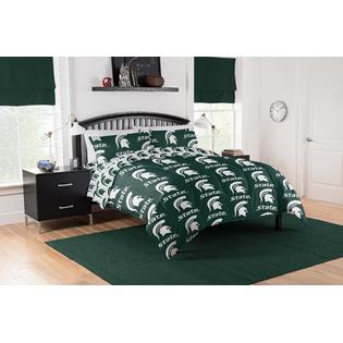 Michigan State Spartans full size bed in a bag