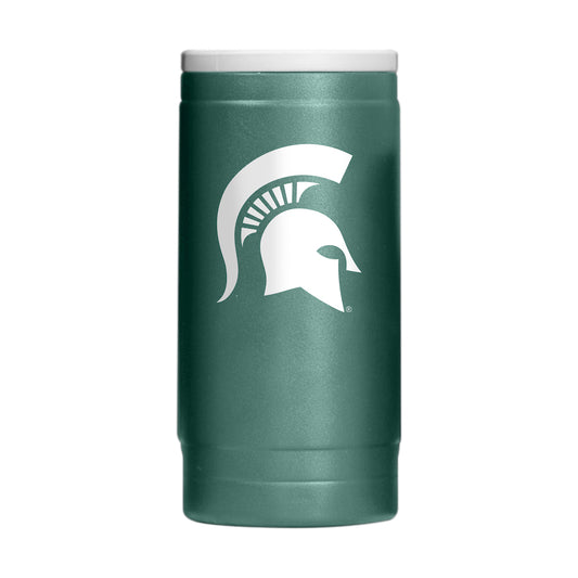 Michigan State Spartans slim can cooler