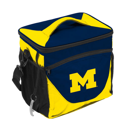 Michigan Wolverines 24 Can Cooler