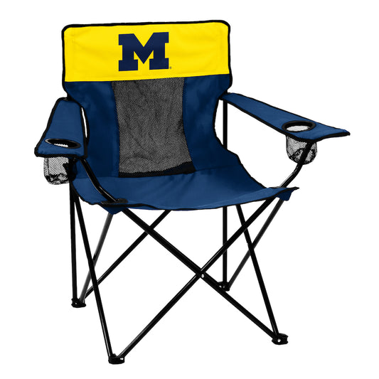 Michigan Wolverines Elite Folding Chair