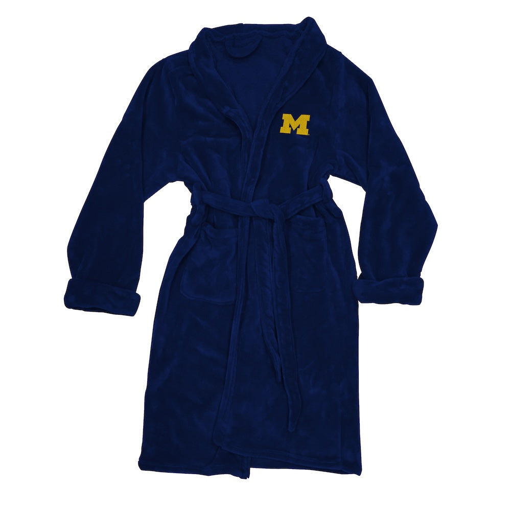 Michigan Wolverines silk touch bathrobe