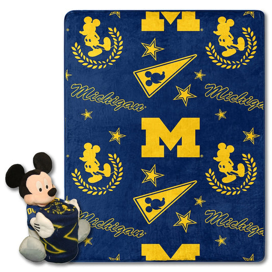 Michigan Wolverines Mickey Mouse Hugger Toy