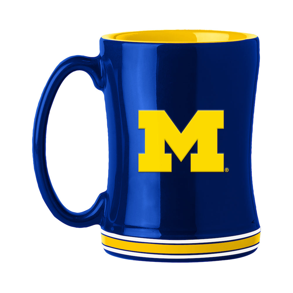 Michigan Wolverines relief coffee mug