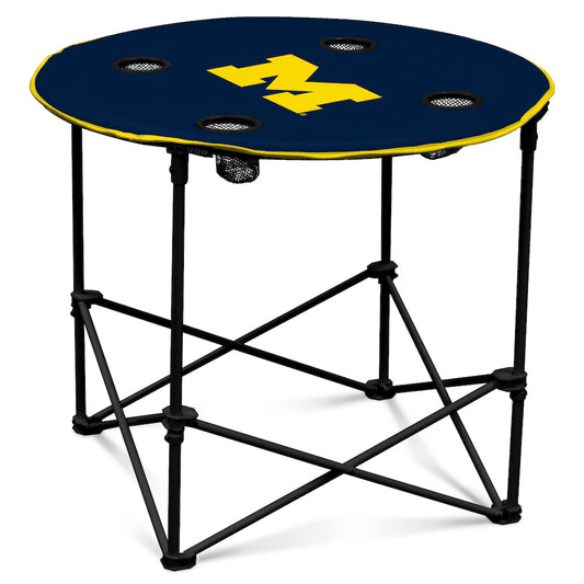 Michigan Wolverines outdoor round table