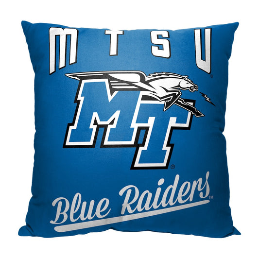 Middle Tennessee State Blue Raiders OFFICIAL throw pillow