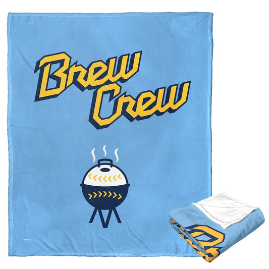 Milwaukee Brewers CITY CONNECT silk touch throw blanket