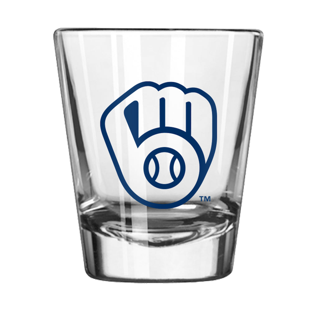Milwaukee Brewers shot glass
