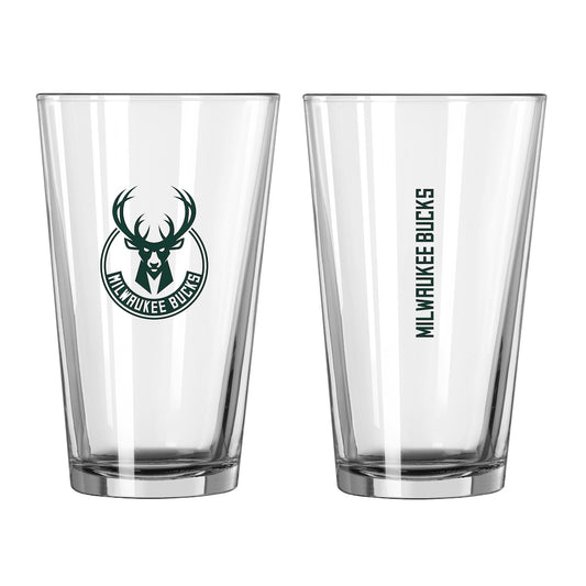 Milwaukee Bucks pint glass