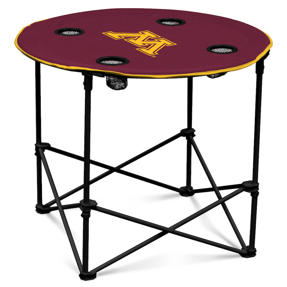 Minnesota Golden Gophers outdoor round table