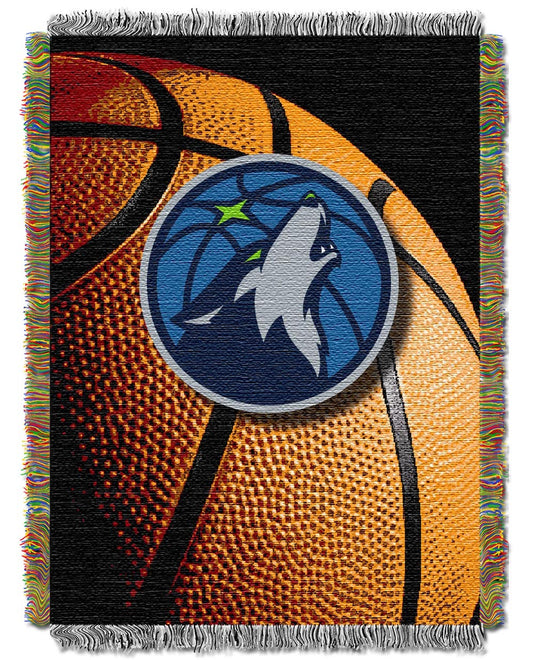 Minnesota Timberwolves woven photo tapestry