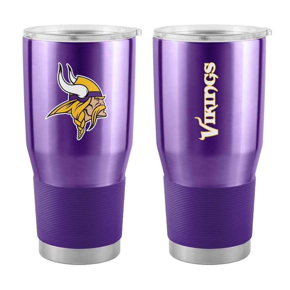 Minnesota Vikings 30 oz stainless steel travel tumbler