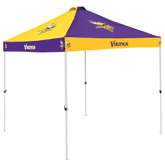 Minnesota Vikings checkerboard canopy