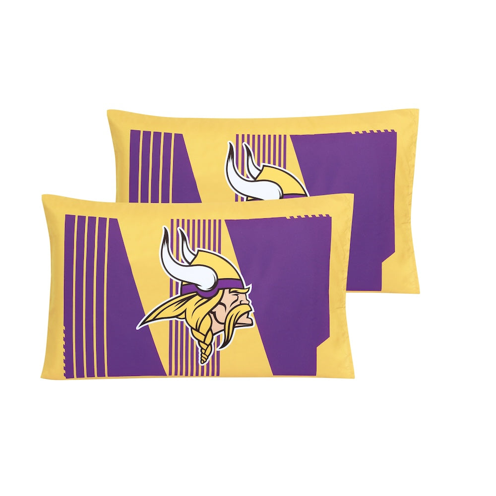 Minnesota Vikings pillow shams