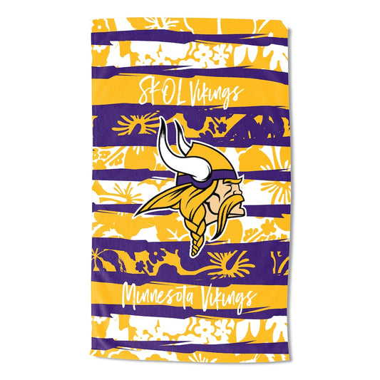 Minnesota Vikings Pocket OVERSIZED Beach Towel