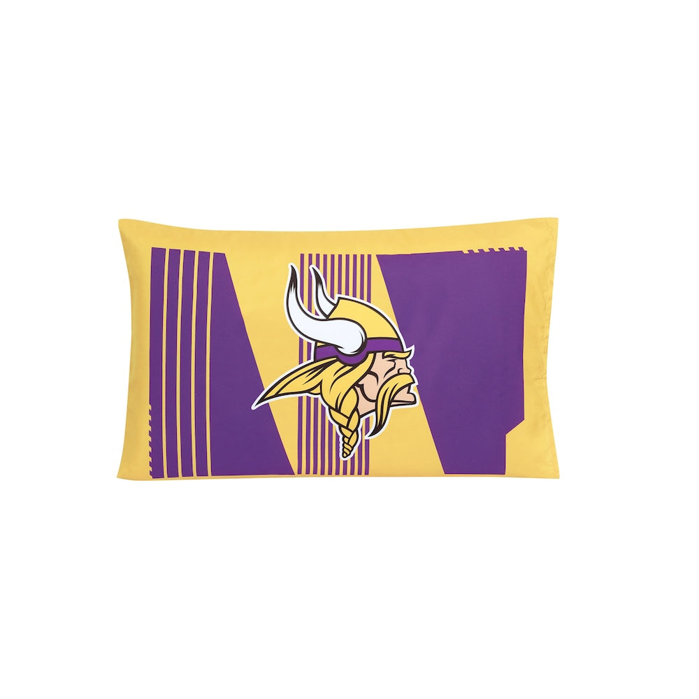 Minnesota Vikings pillow sham