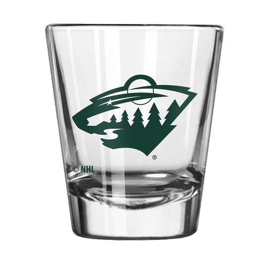 Minnesota Wild shot glass