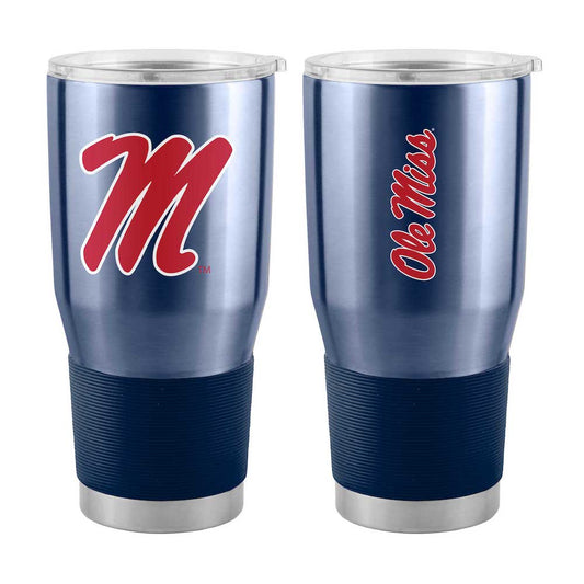 Mississippi Rebels 30 oz stainless steel travel tumbler