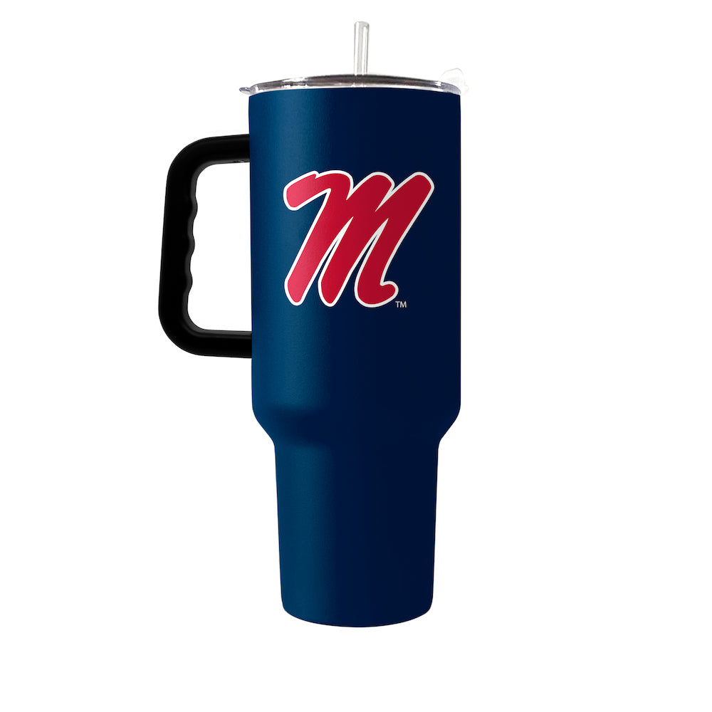 Mississippi Rebels 40 oz travel tumbler