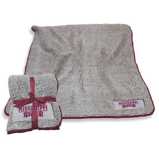 Mississippi State Bulldogs Frosty Fleece blanket