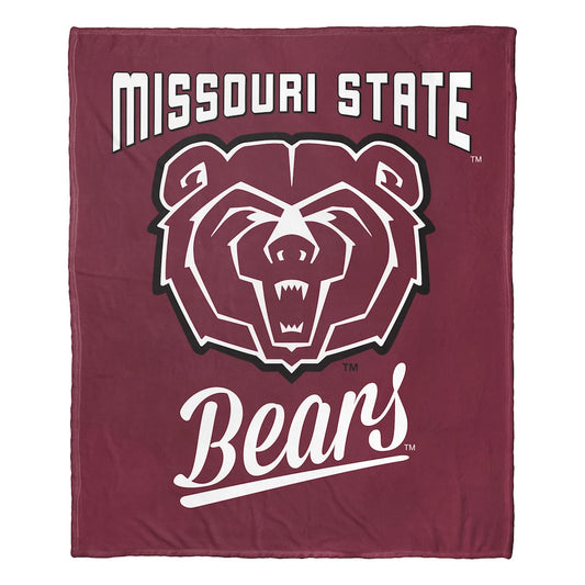 Missouri State Bears official silk touch throw blanket