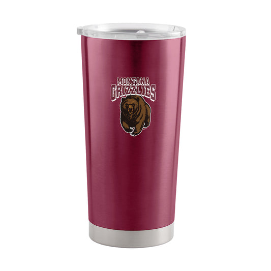 Montana Grizzlies 20 oz stainless steel travel tumbler