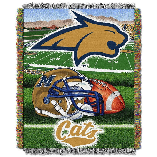 Montana State Bobcats woven home field tapestry