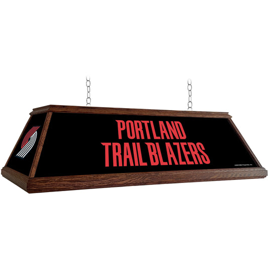 Portland Trail Blazers Premium Pool Table Light