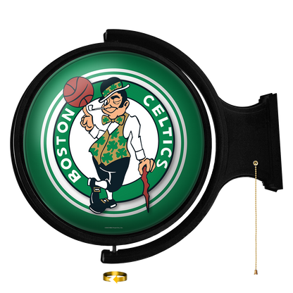 Boston Celtics Round Rotating Wall Sign