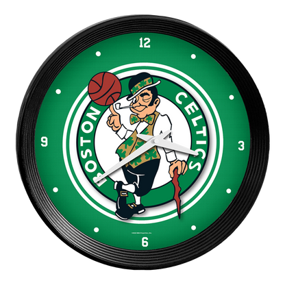 Boston Celtics Ribbed Wall Clock
