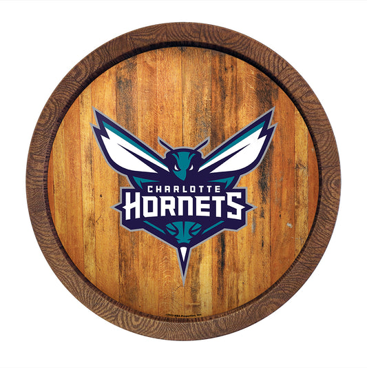 Charlotte Hornets Barrel Top Sign