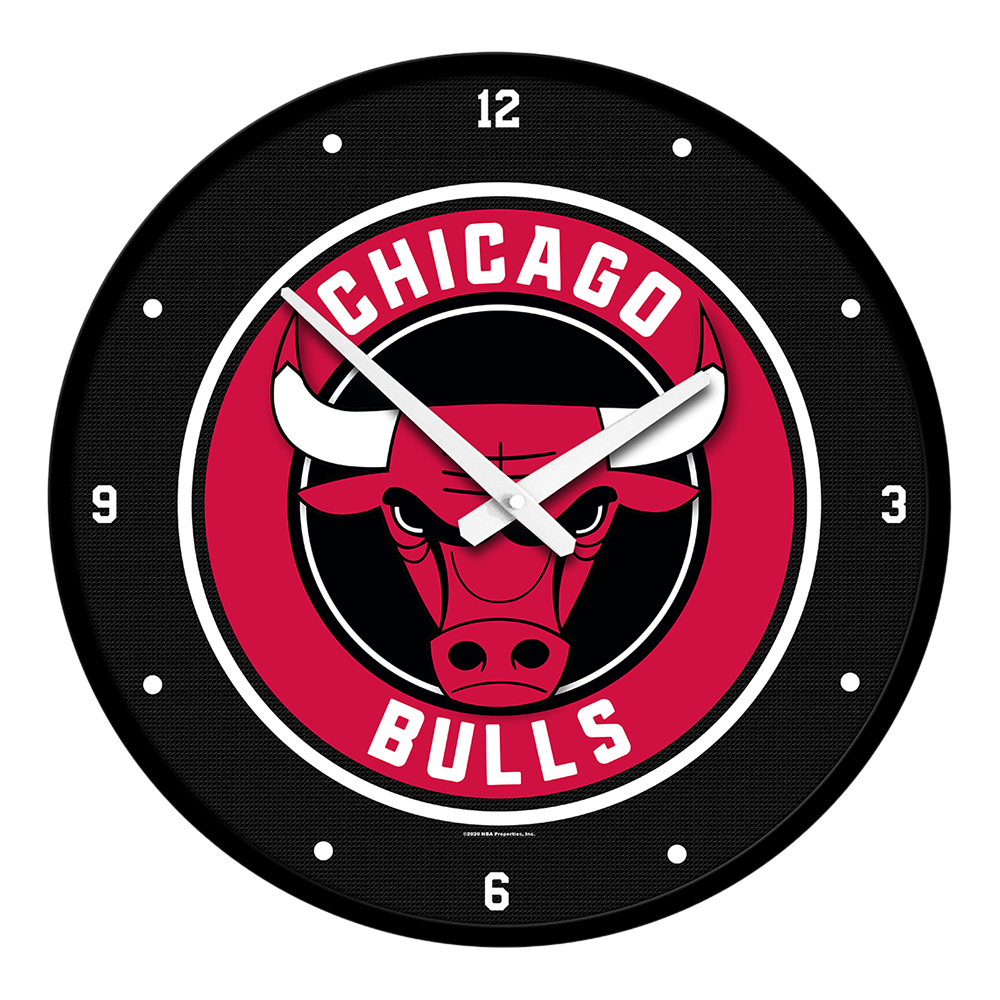 Chicago Bulls Round Wall Clock