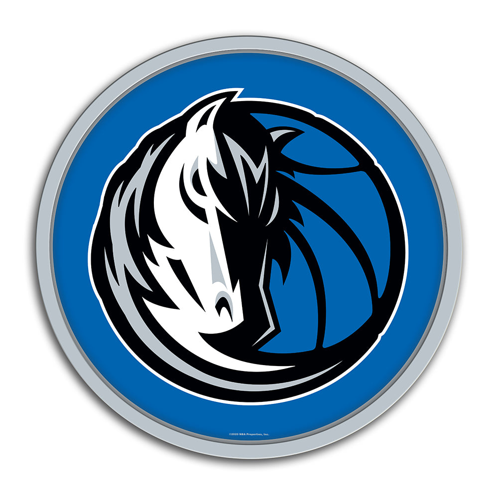 Dallas Mavericks Modern Disc Wall Sign