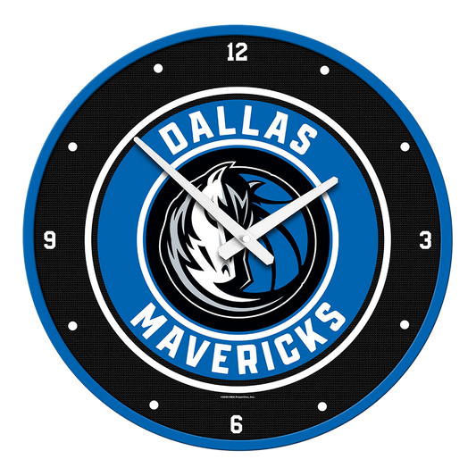 Dallas Mavericks Round Wall Clock