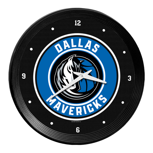 Dallas Mavericks Ribbed Wall Clock