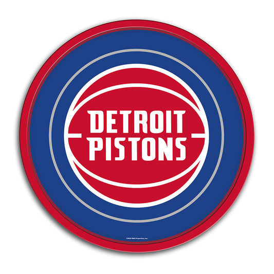 Detroit Pistons Modern Disc Wall Sign